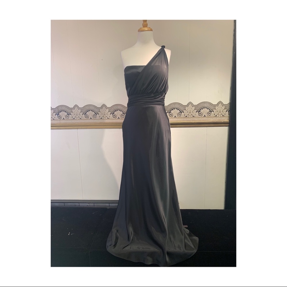 Long Black Evening Gown